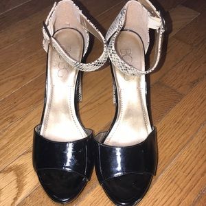 BCBG Paris Mary Jane Peep-toe